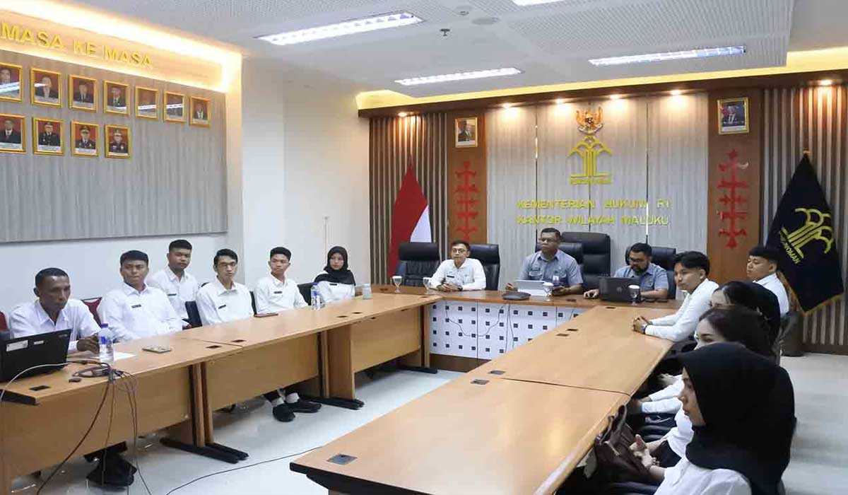 Kemenkumham Maluku Siap Cetak Generasi Unggul Melalui Magang Batch III