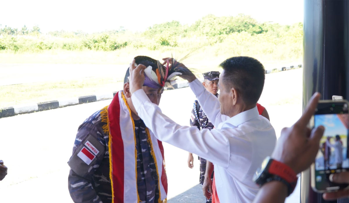 BREAKING! Dankodaeral IX Kunjungi Lanal Aru, Langkah Besar Perkuat Sinergi di Wilayah Perbatasan